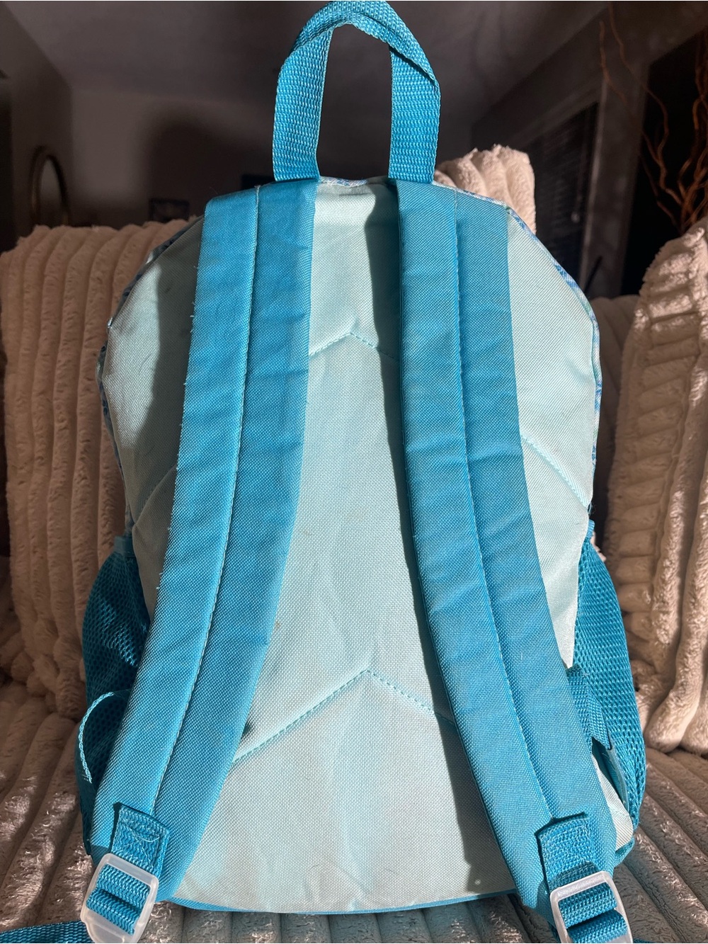 Disney Snow Queen Elsa Backpack - Teal Blue - Picture 3 of 9